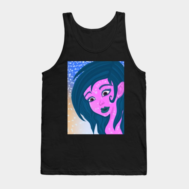 Celestial Being Tank Top by falconcreative